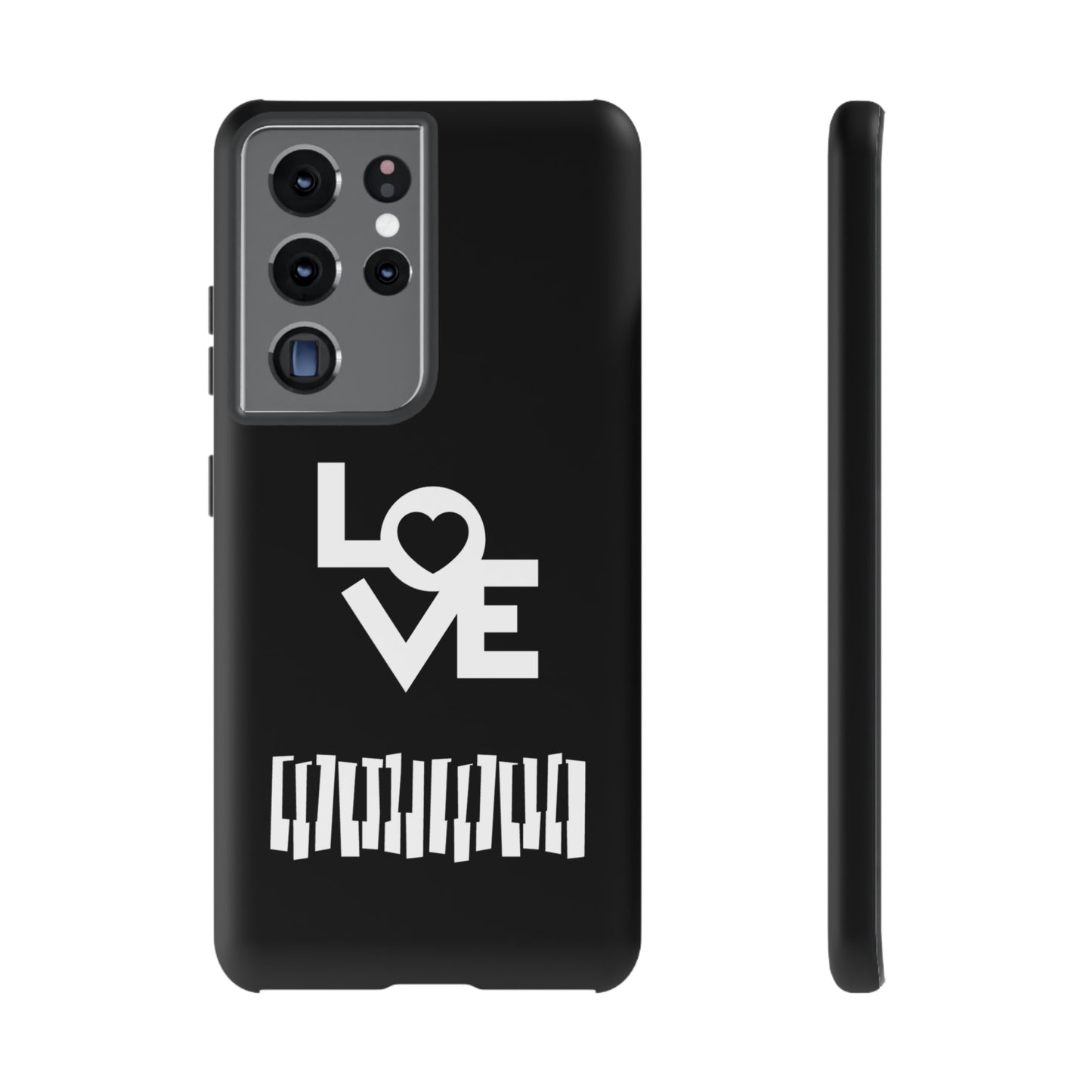 Black Piano Love | Mostly Android Cases | MAC