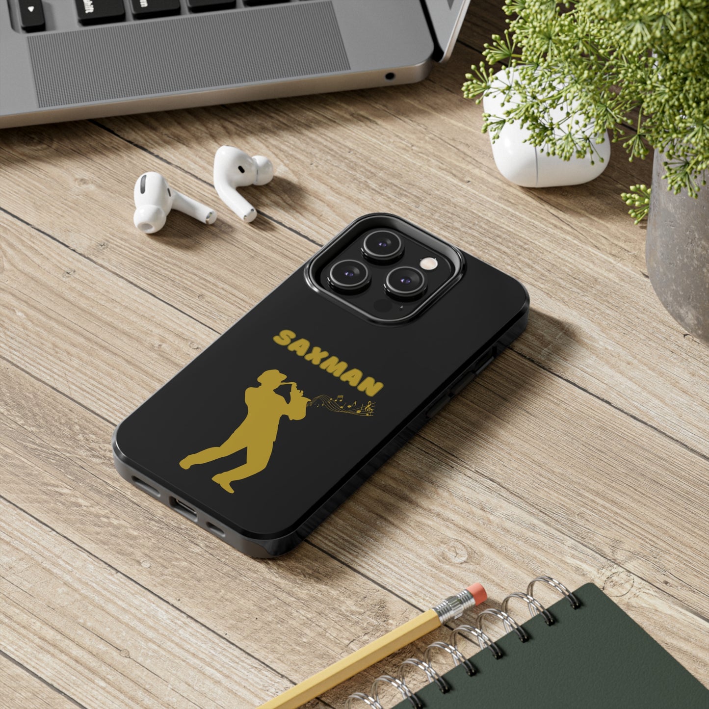 Gold Sax Man | Mostly iPhone Cases | MIC