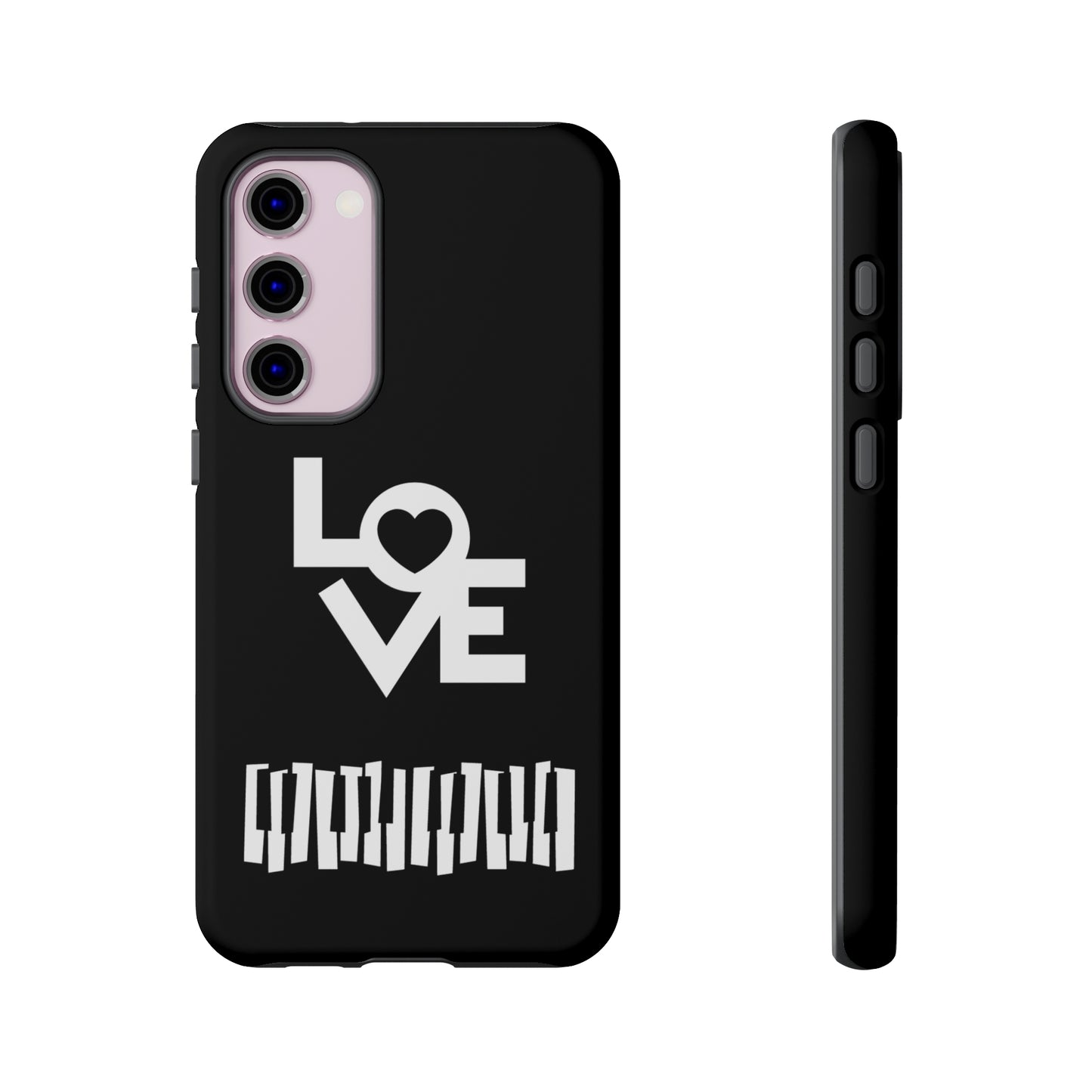 Black Piano Love | Mostly Android Cases | MAC