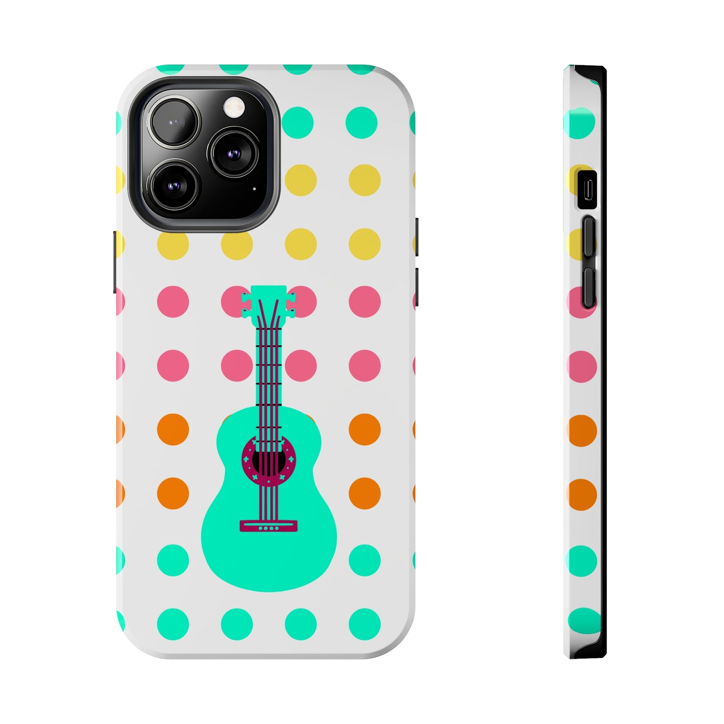 Guitar on Candy Buttons | Mostly iPhone Cases | MIC