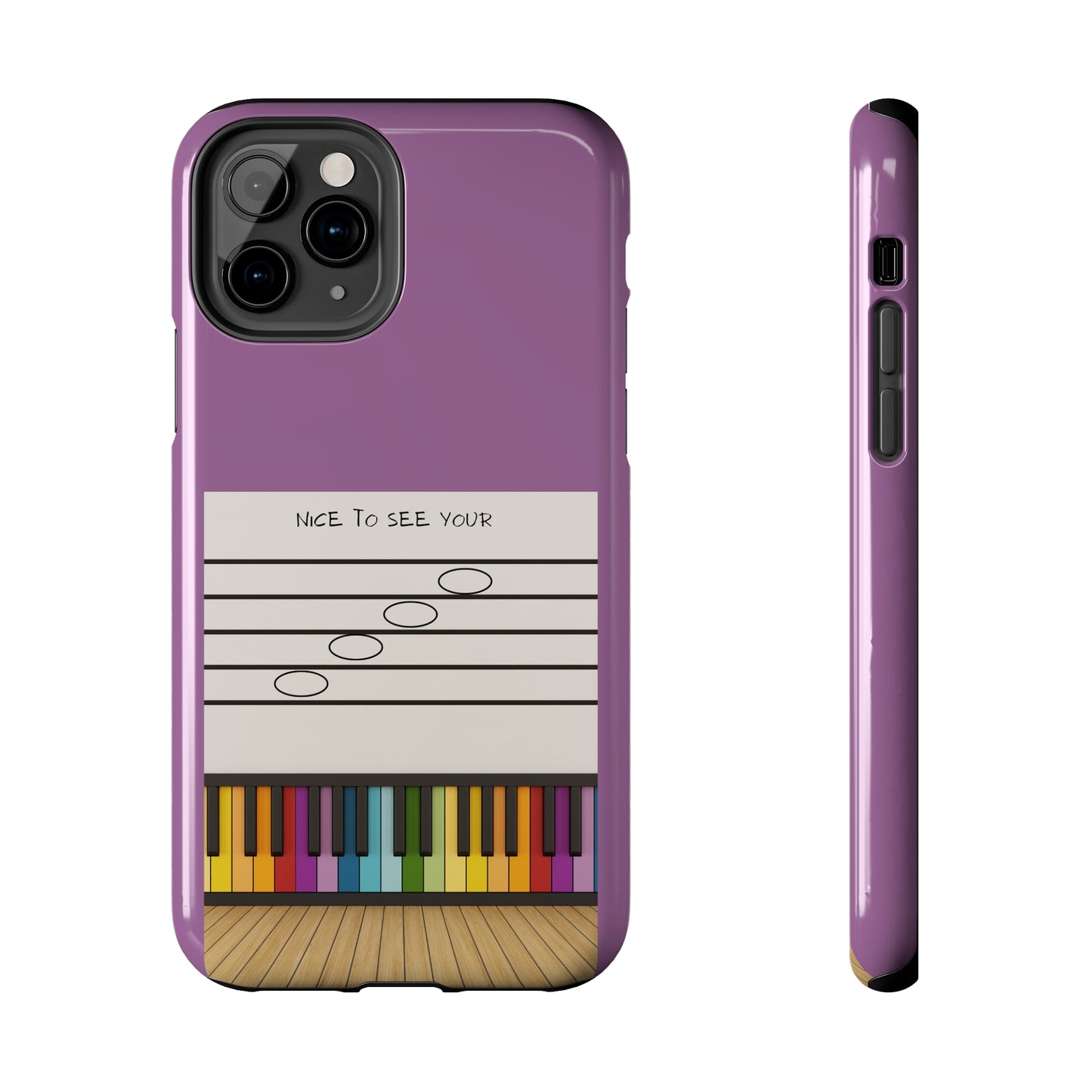 Purple Nice To See Your Face | Mostly iPhone Cases | MIC