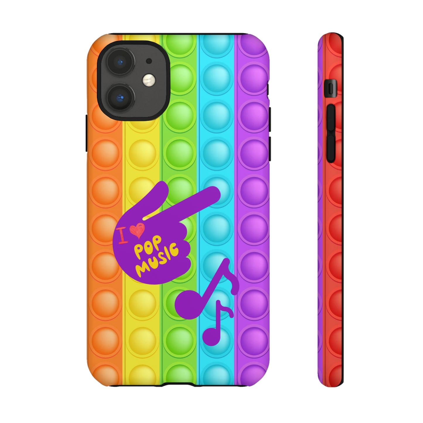 I Love Pop Music | Mostly Android Cases | MAC (not an actual pop it game)