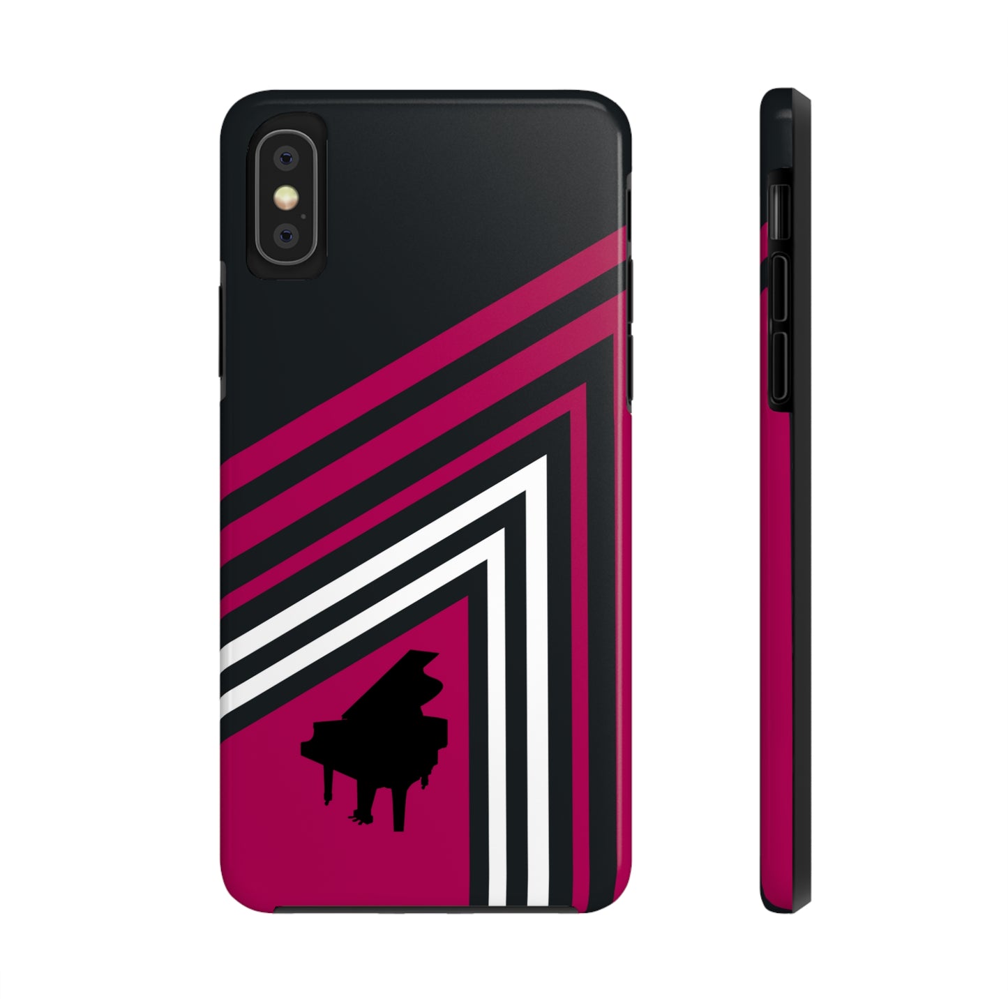 Triangle Stripe Piano Design | Mostly iPhone Cases | MIC