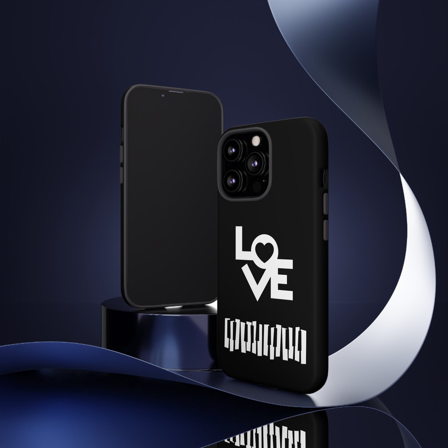 Black Piano Love | Mostly Android Cases | MAC