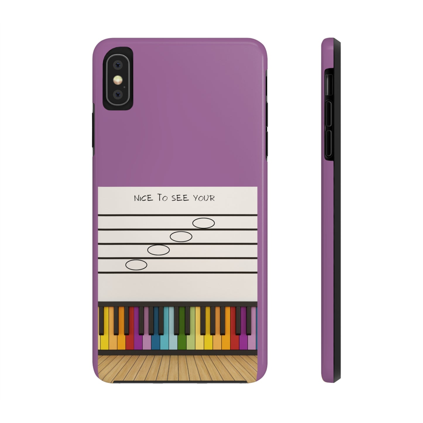 Purple Nice To See Your Face | Mostly iPhone Cases | MIC