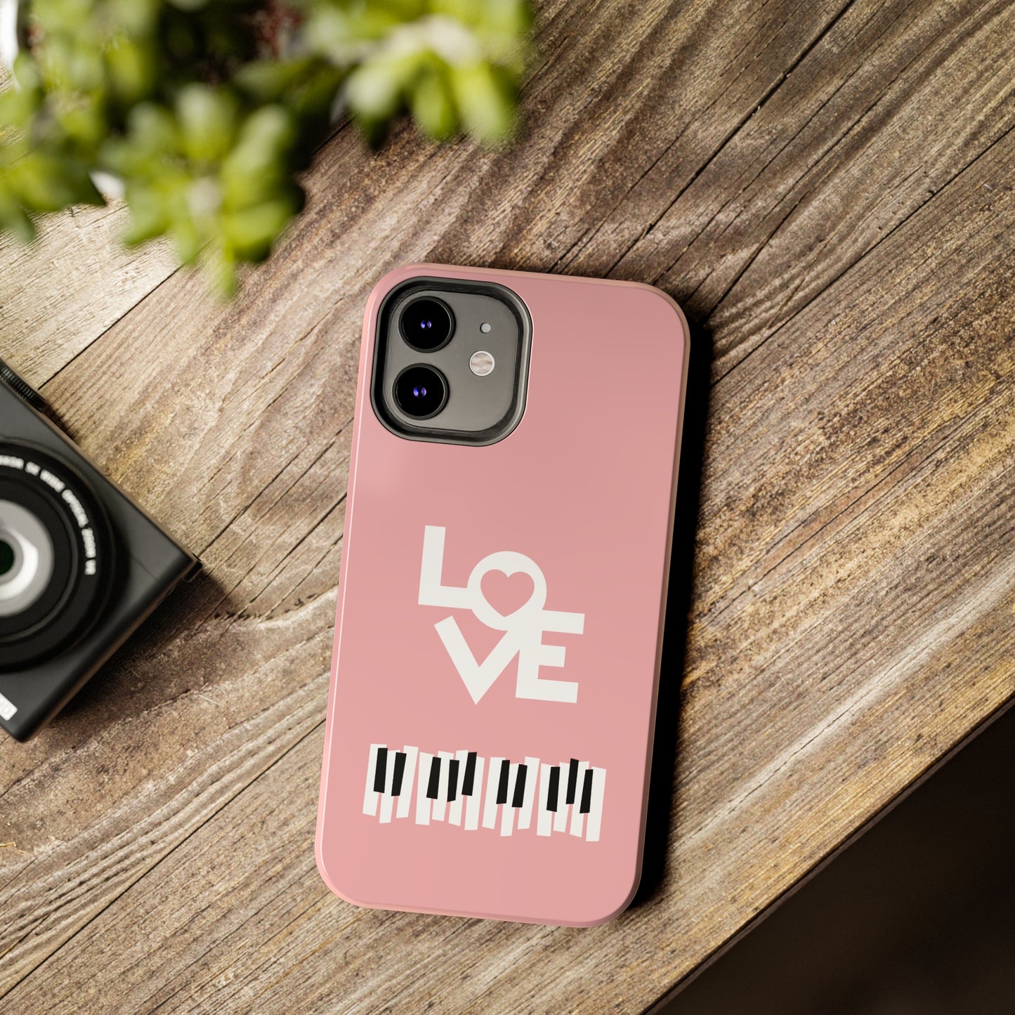 Pinkish Piano Love | Mostly iPhone Cases | MIC