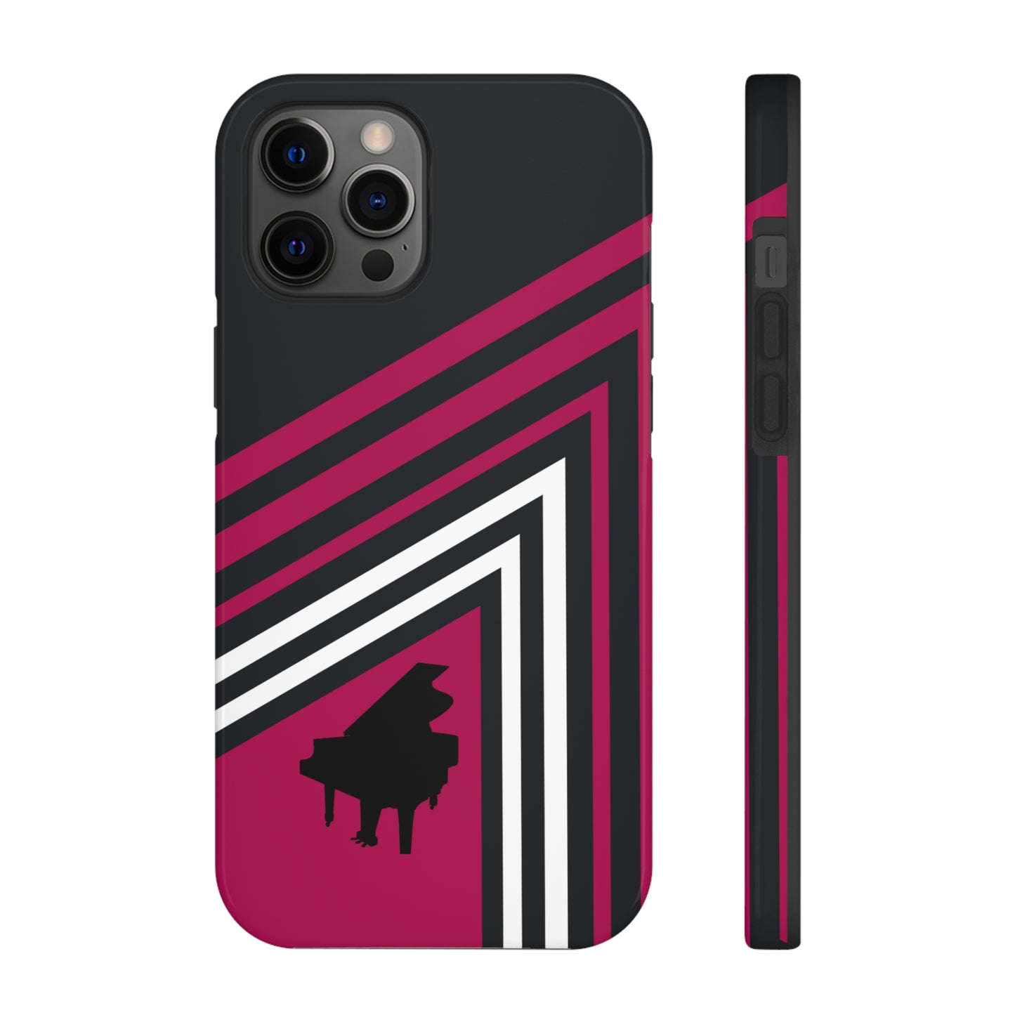 Triangle Stripe Piano Design | Mostly iPhone Cases | MIC