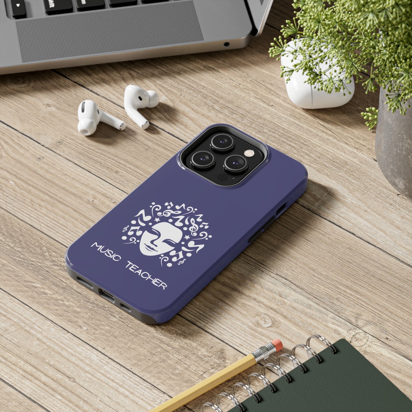 Blue Music Teacher | Mostly iPhone Cases | MIC