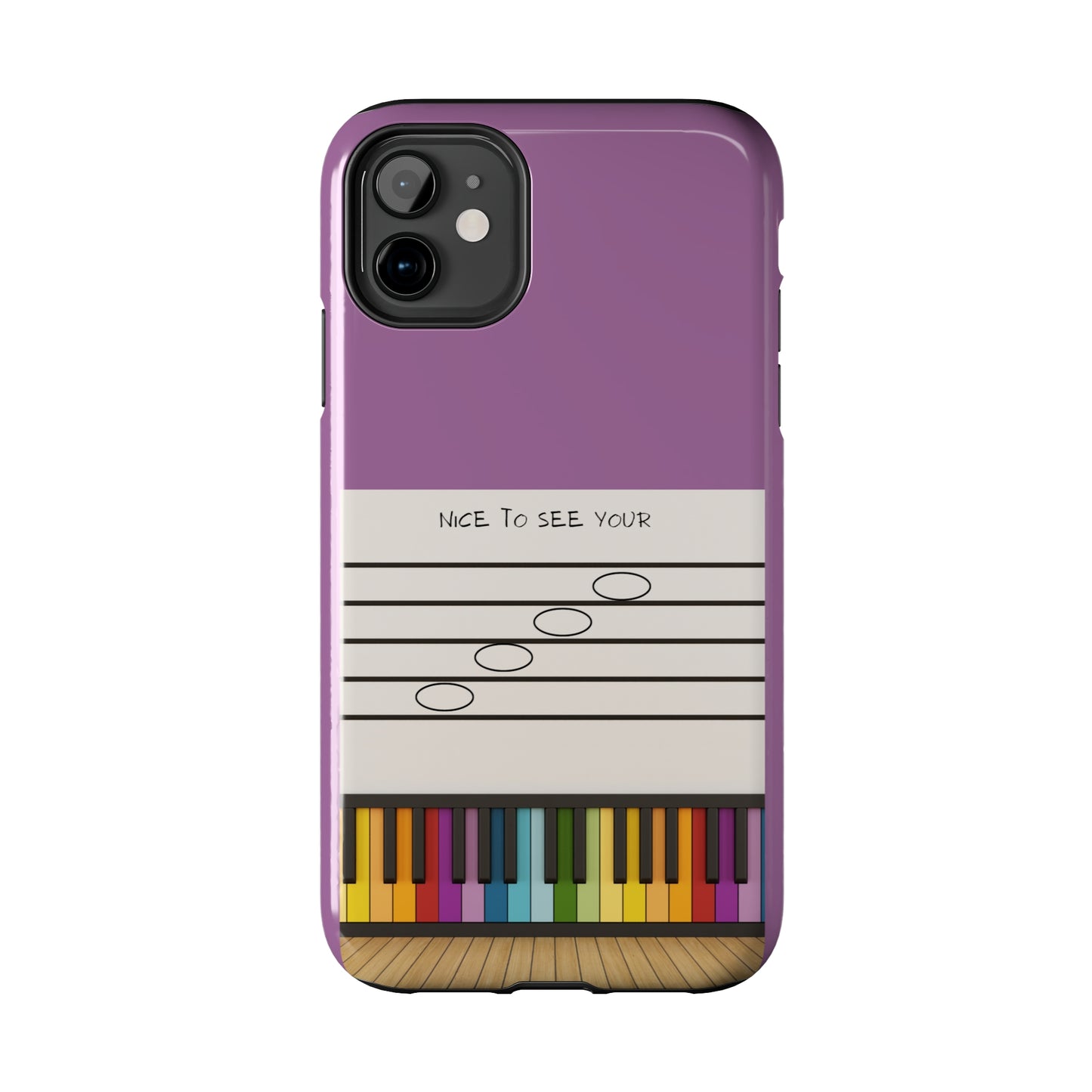 Purple Nice To See Your Face | Mostly iPhone Cases | MIC