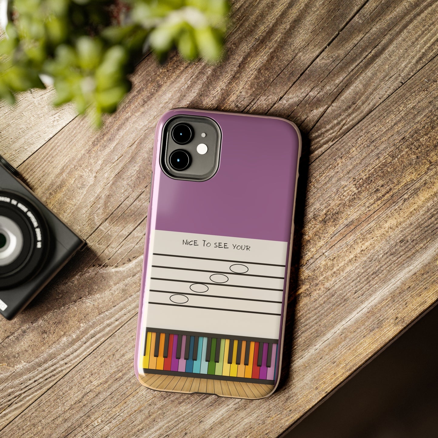 Purple Nice To See Your Face | Mostly iPhone Cases | MIC