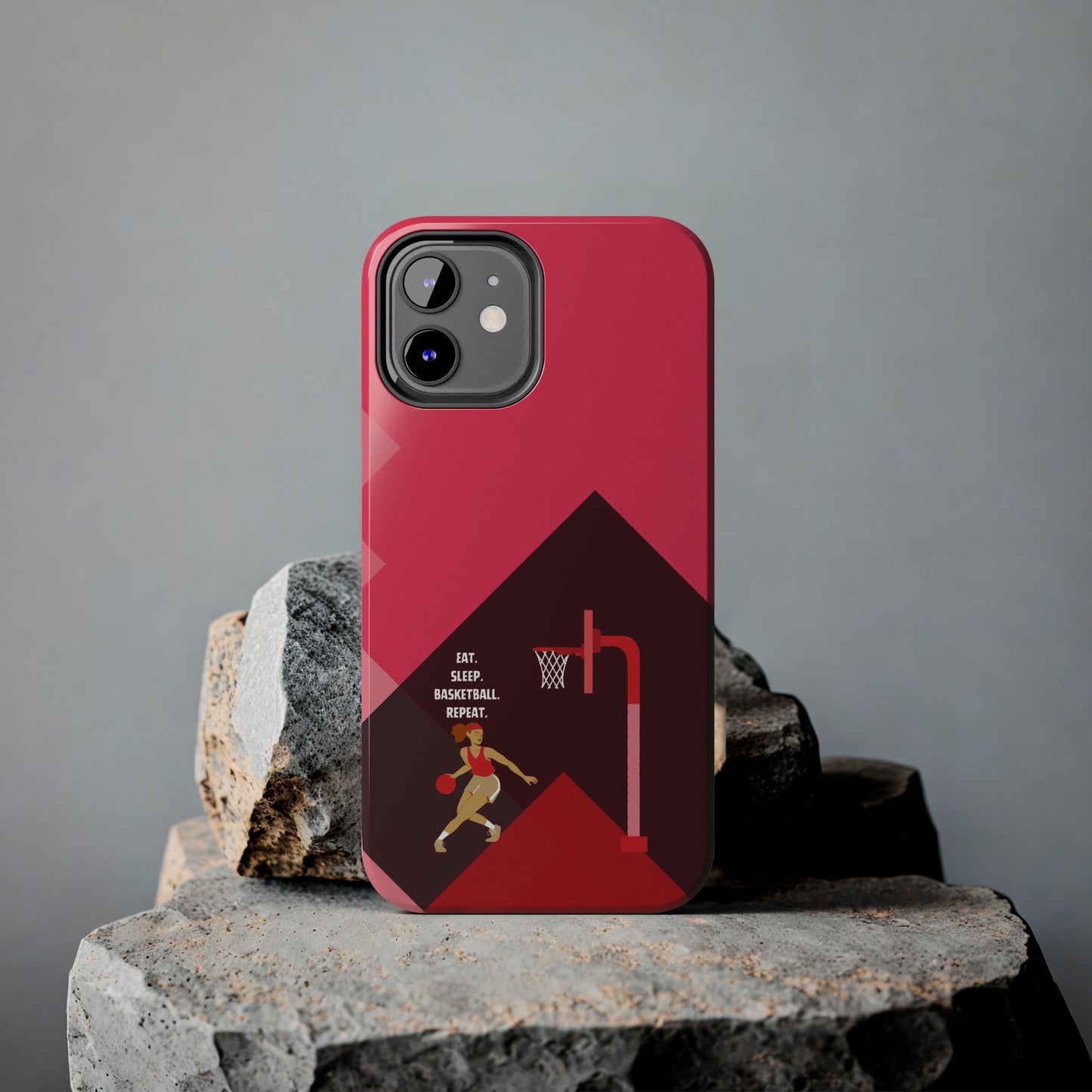 Red Basketball Girl | Mostly iPhone Cases | MIC