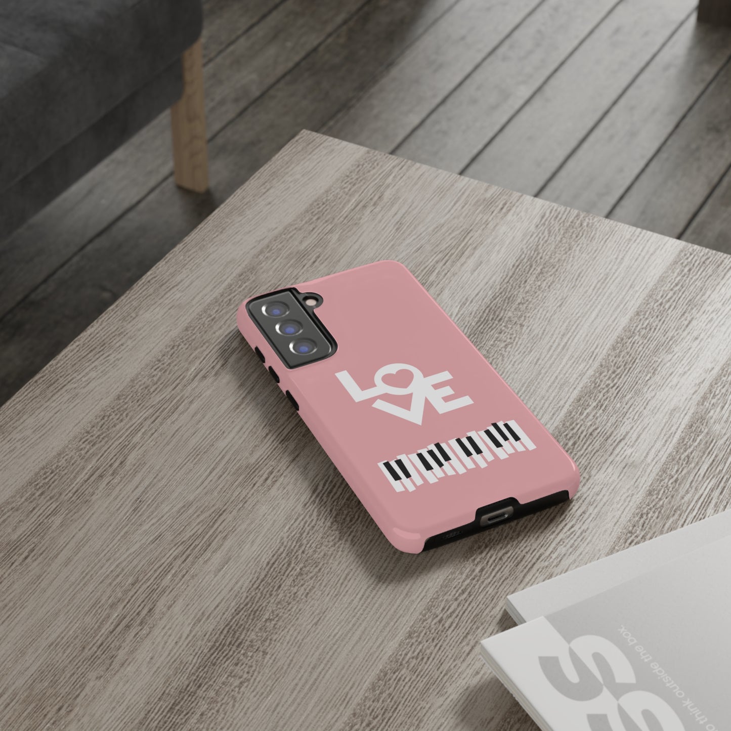 Pinkish Piano Love | Mostly Android Cases | MAC