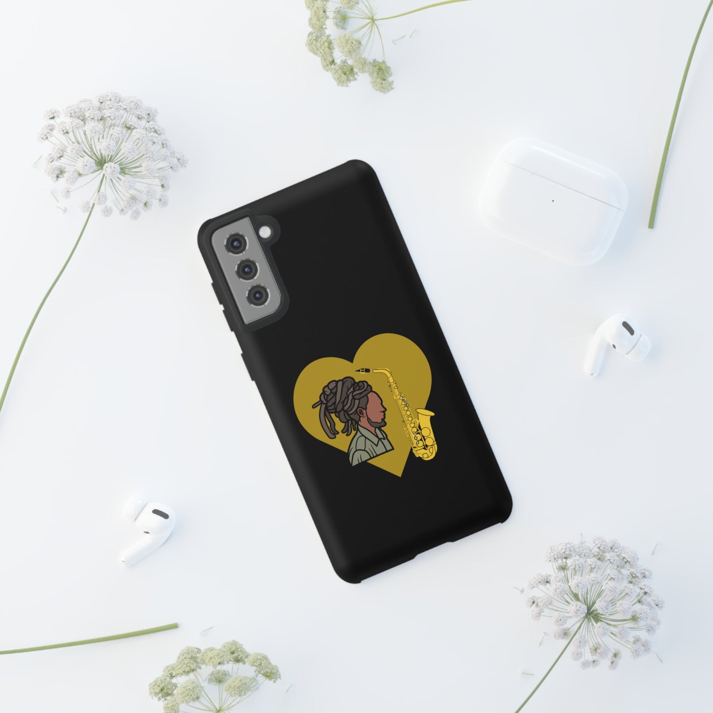 Dreadlock Man With Golden Heart | Mostly Android Cases |