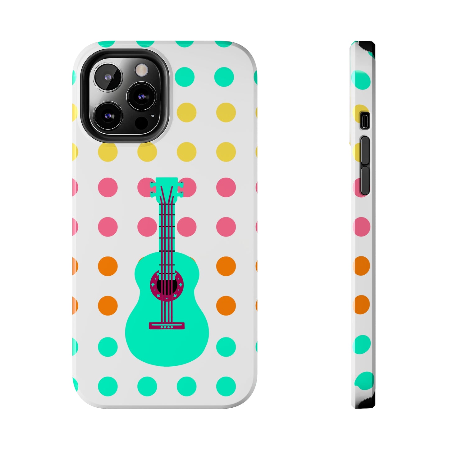 Guitar on Candy Buttons | Mostly iPhone Cases | MIC