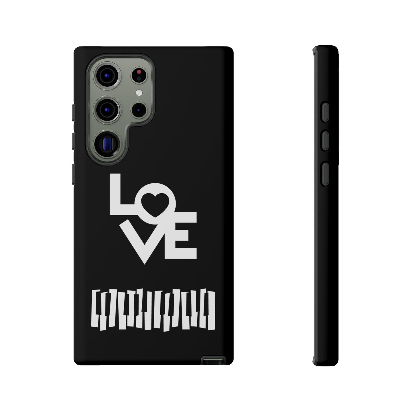 Black Piano Love | Mostly Android Cases | MAC