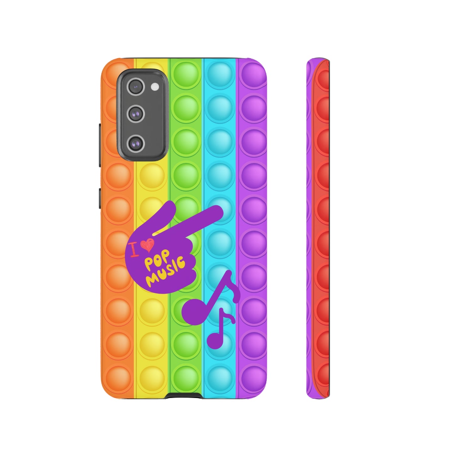 I Love Pop Music | Mostly Android Cases | MAC (not an actual pop it game)