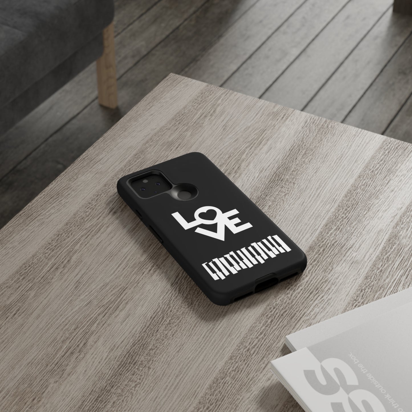 Black Piano Love | Mostly Android Cases | MAC