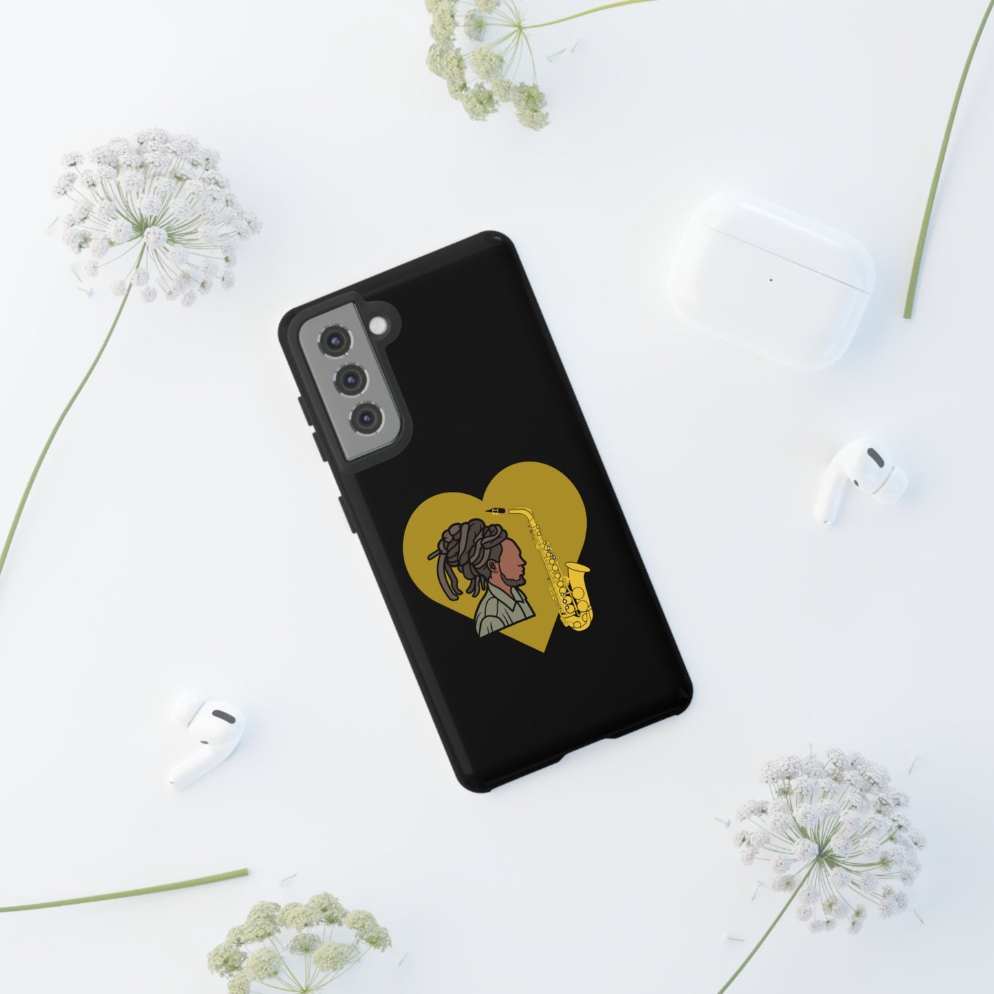 Dreadlock Man With Golden Heart | Mostly Android Cases |