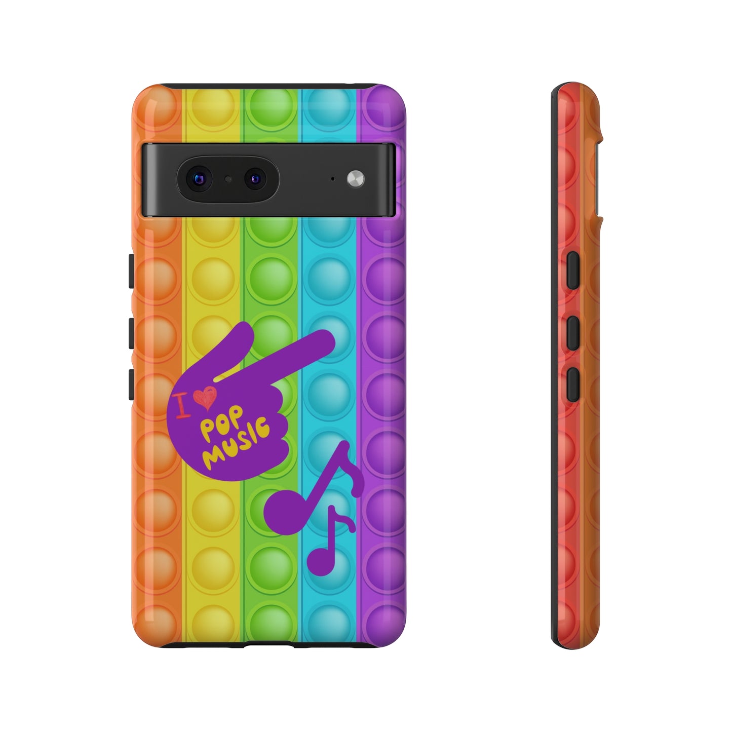 I Love Pop Music | Mostly Android Cases | MAC (not an actual pop it game)