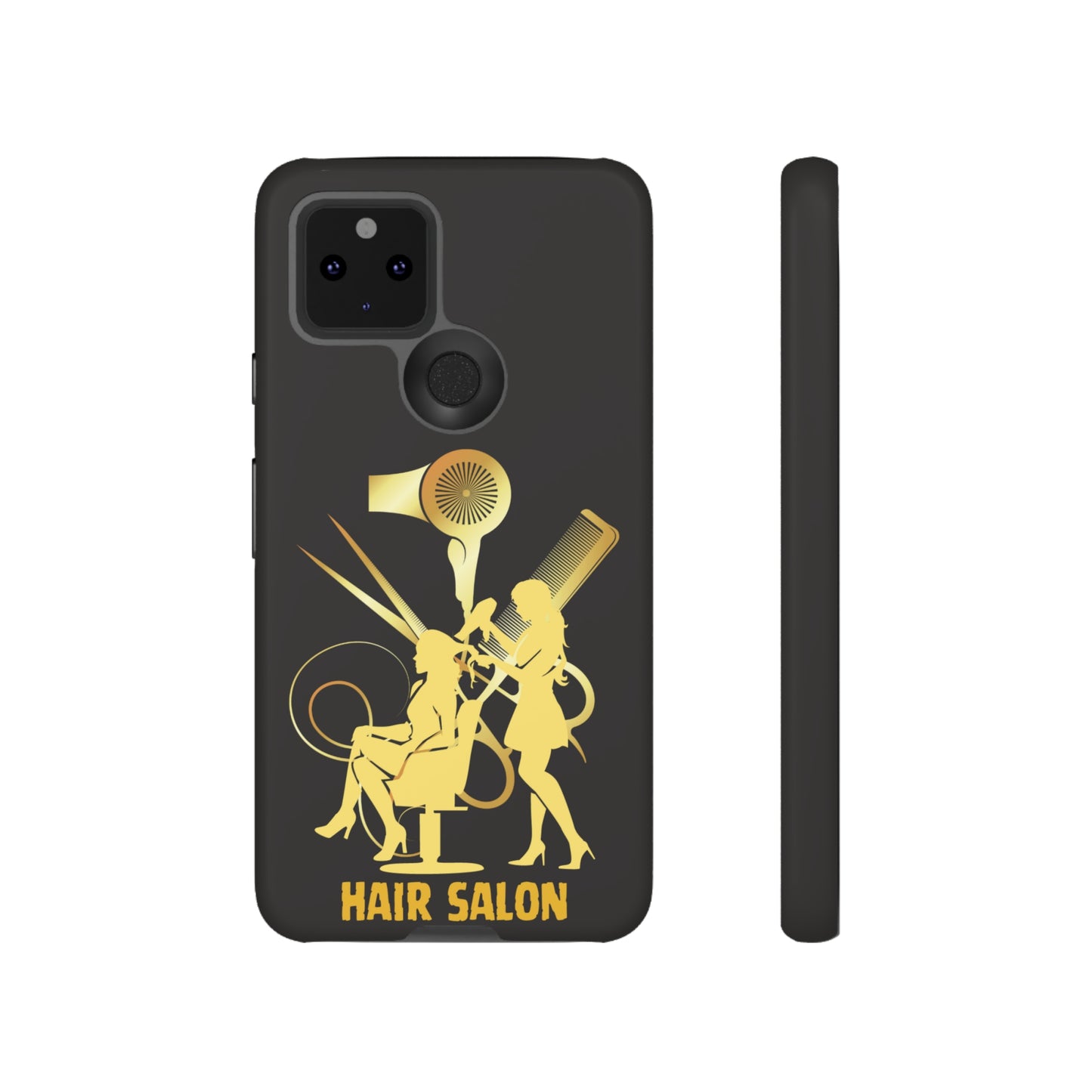 Black and Gold Hair Salon | Mostly Android Phone Cases | MAC