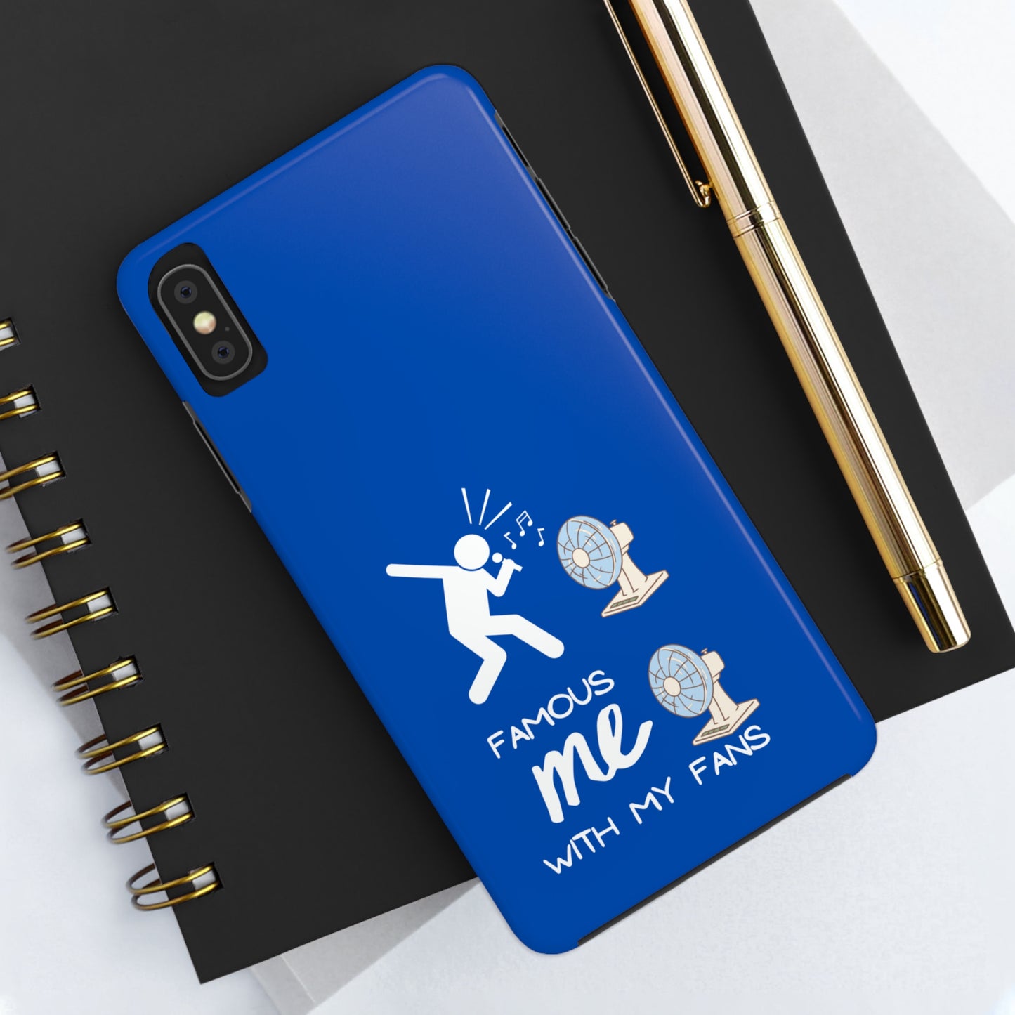 Blue Famous Me With My Fans | Mostly iPhone Cases | MIC