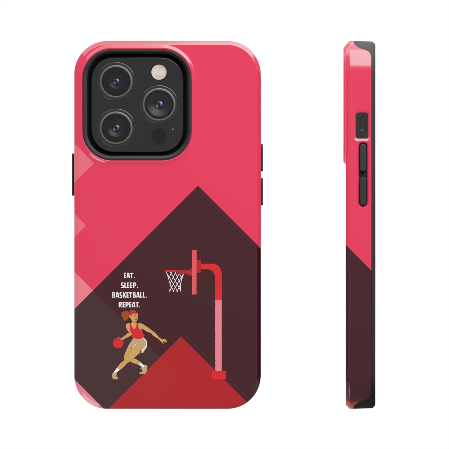 Red Basketball Girl | Mostly iPhone Cases | MIC