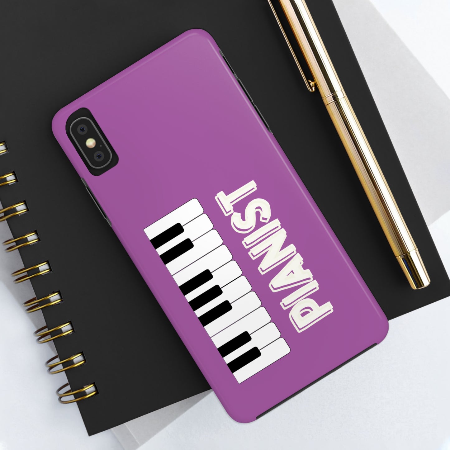 Pianist in Purple | Mostly iPhone Cases | MIC