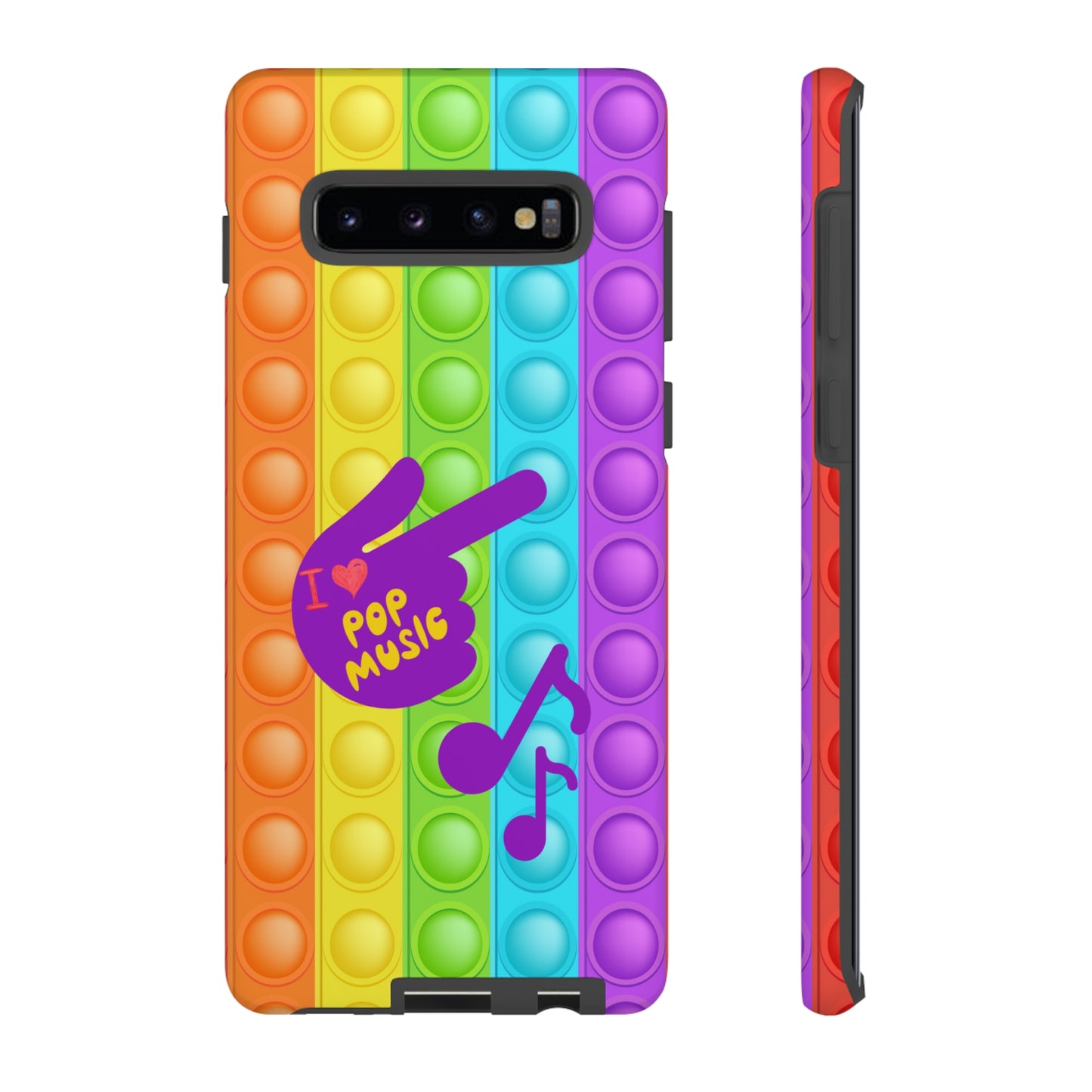 I Love Pop Music | Mostly Android Cases | MAC (not an actual pop it game)