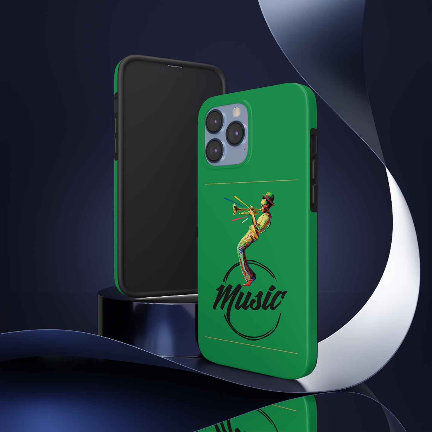 Festive Trumpet Man | Mostly iPhone Cases | MIC