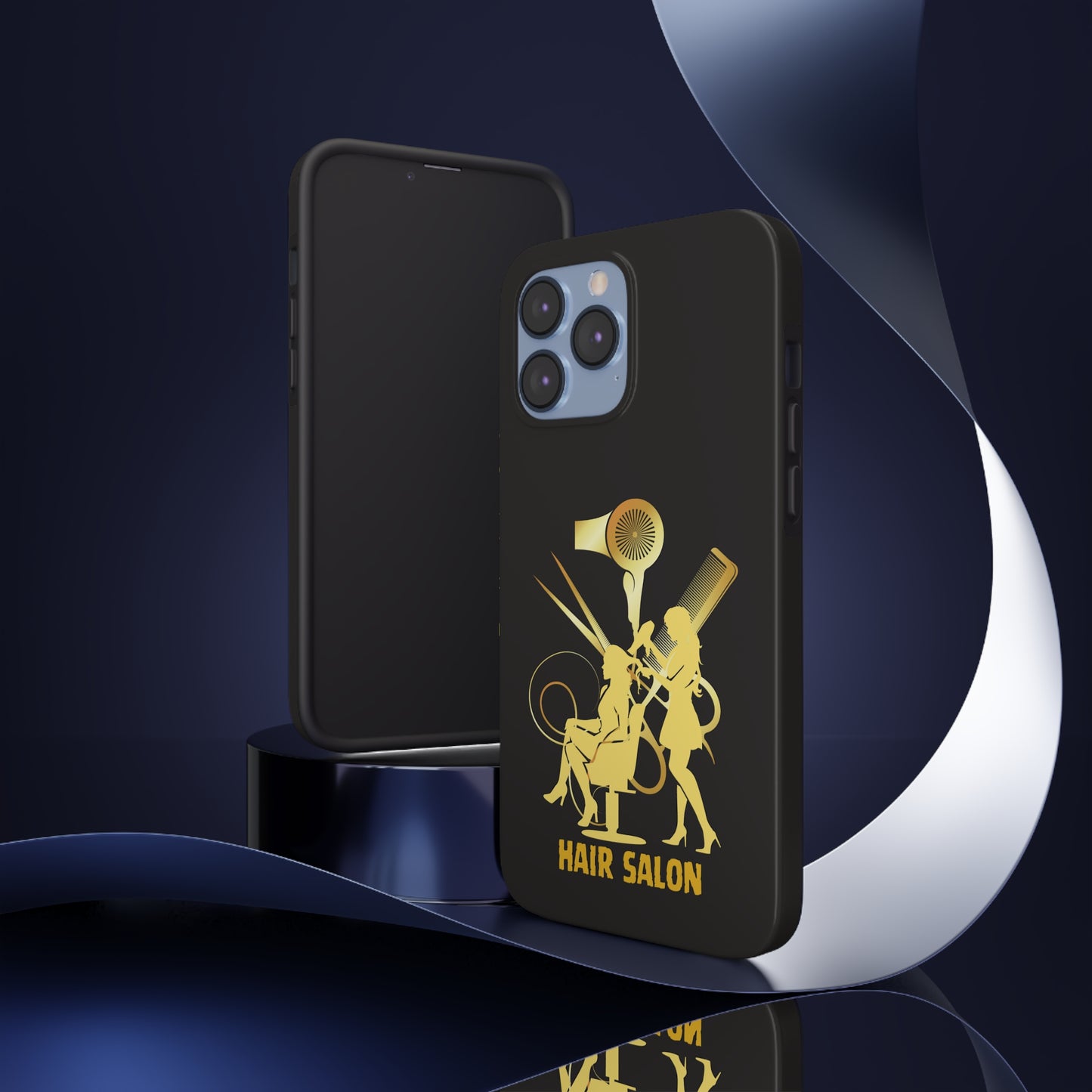 Black and Gold Hair Salon | Mostly iPhone Cases | MIC