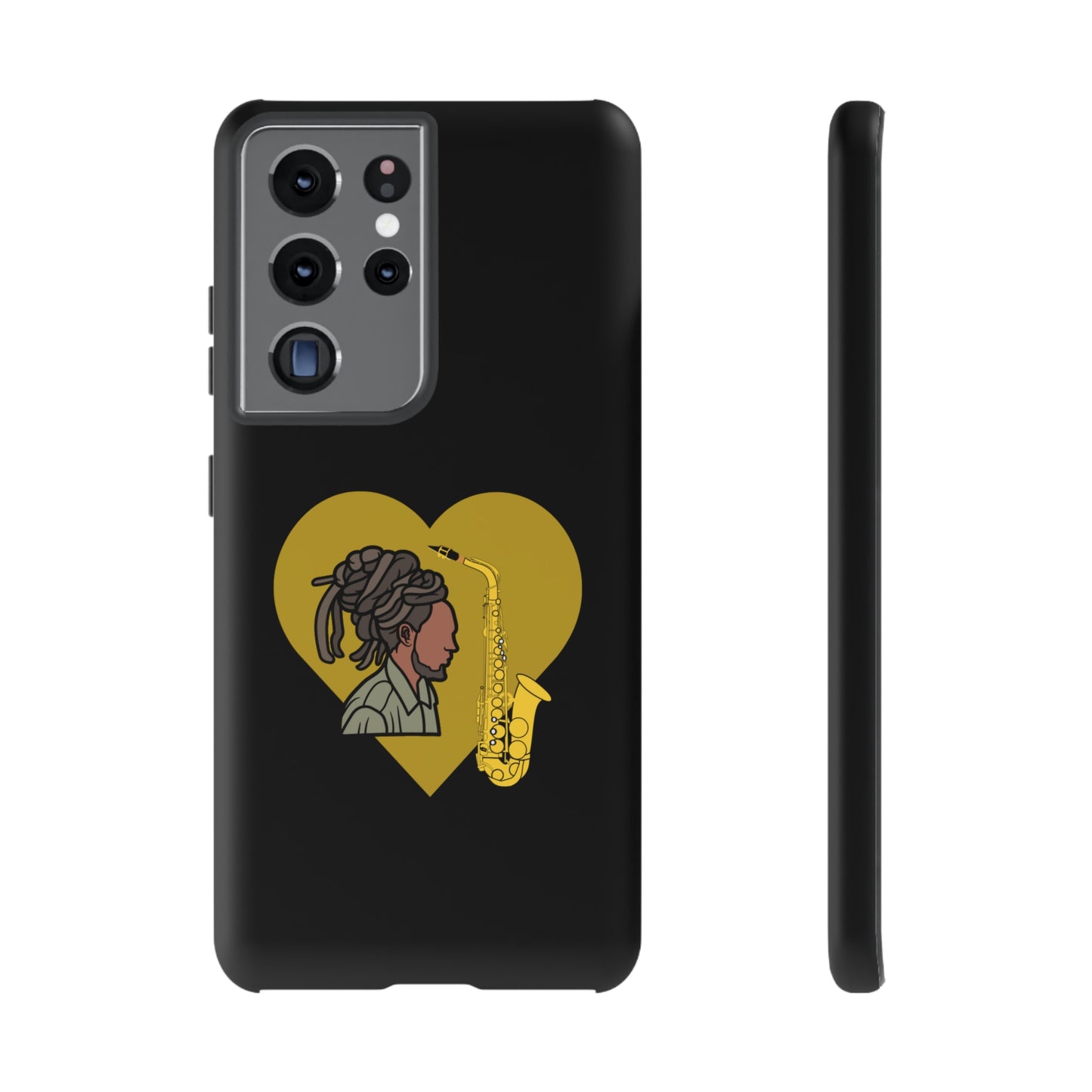 Dreadlock Man With Golden Heart | Mostly Android Cases |