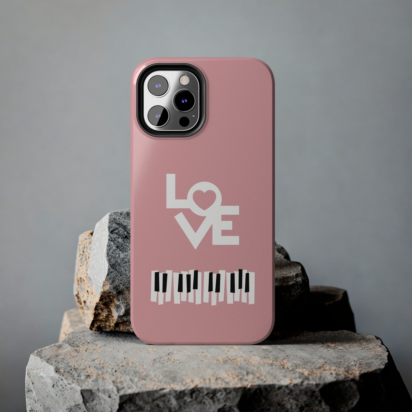 Pinkish Piano Love | Mostly iPhone Cases | MIC