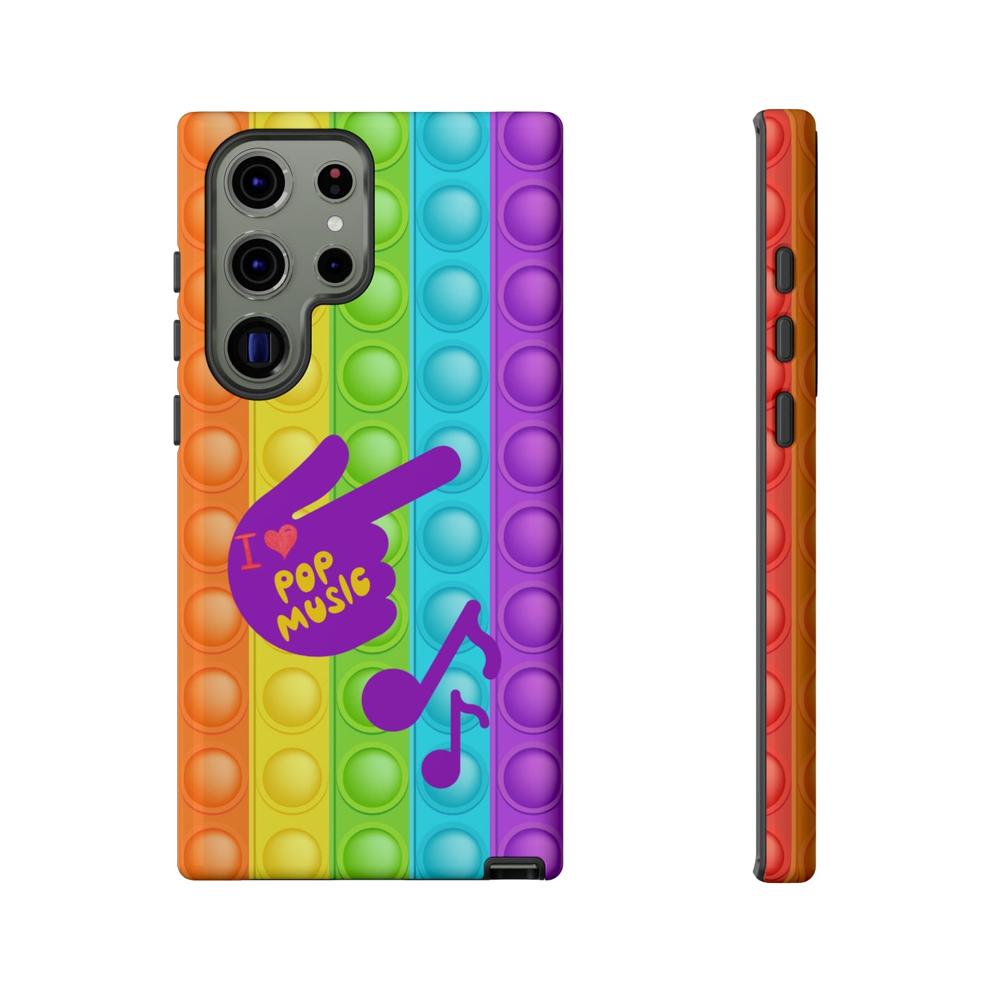 I Love Pop Music | Mostly Android Cases | MAC (not an actual pop it game)