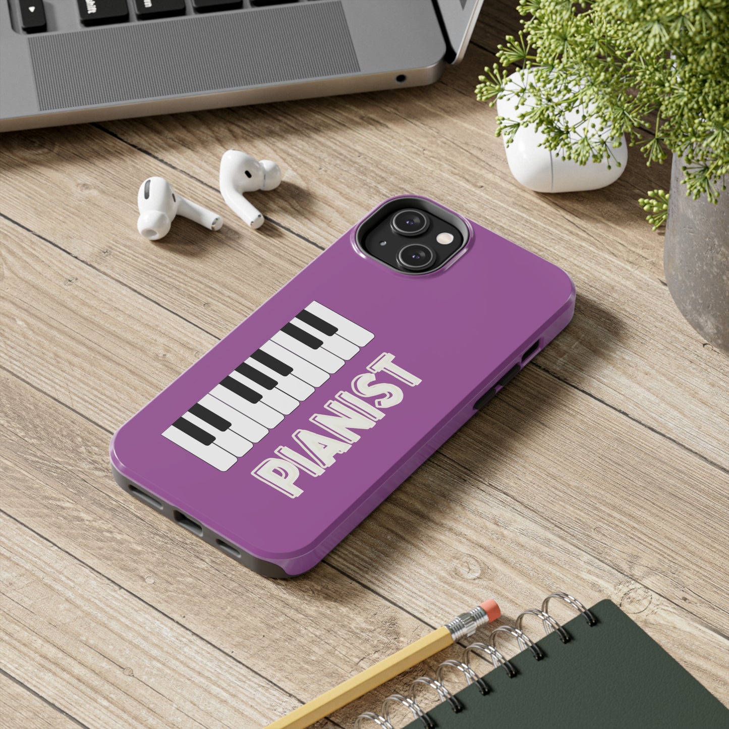 Pianist in Purple | Mostly iPhone Cases | MIC