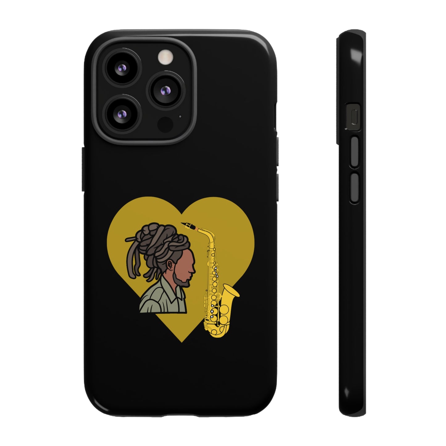 Dreadlock Man With Golden Heart | Mostly Android Cases |