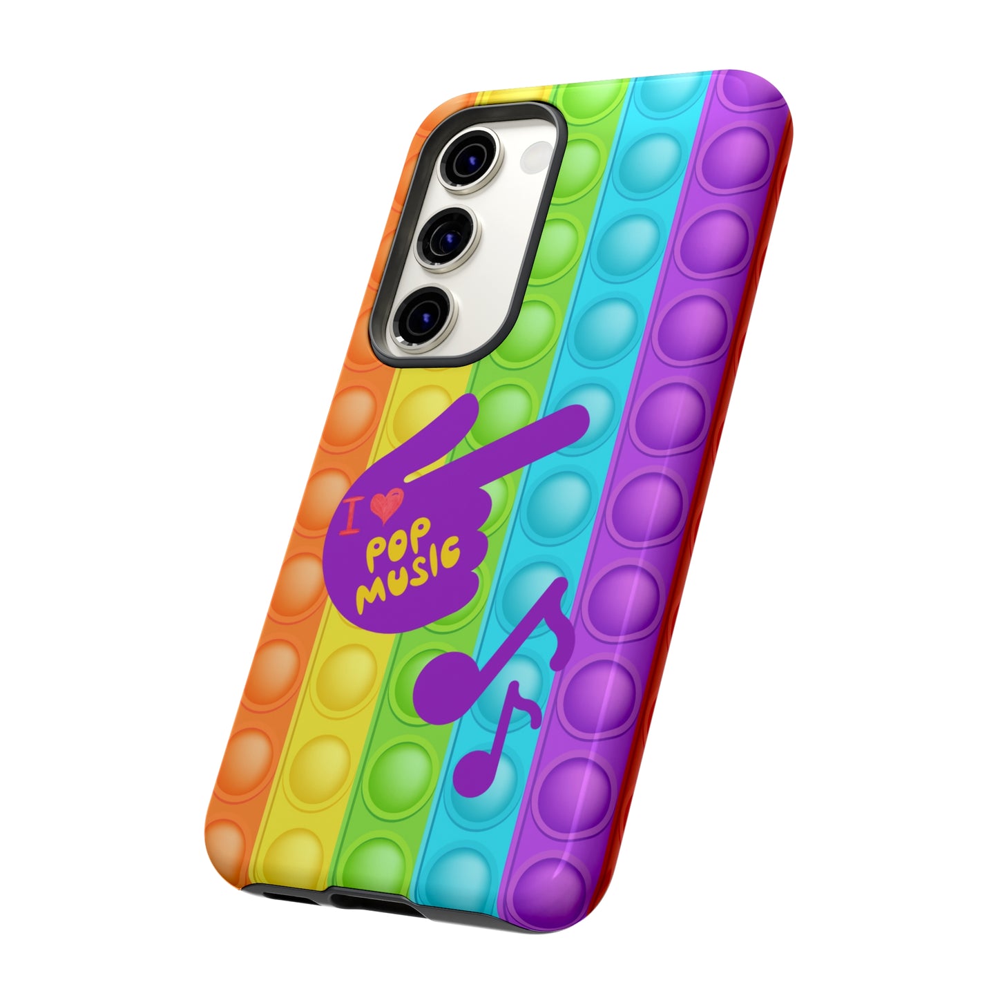 I Love Pop Music | Mostly Android Cases | MAC (not an actual pop it game)