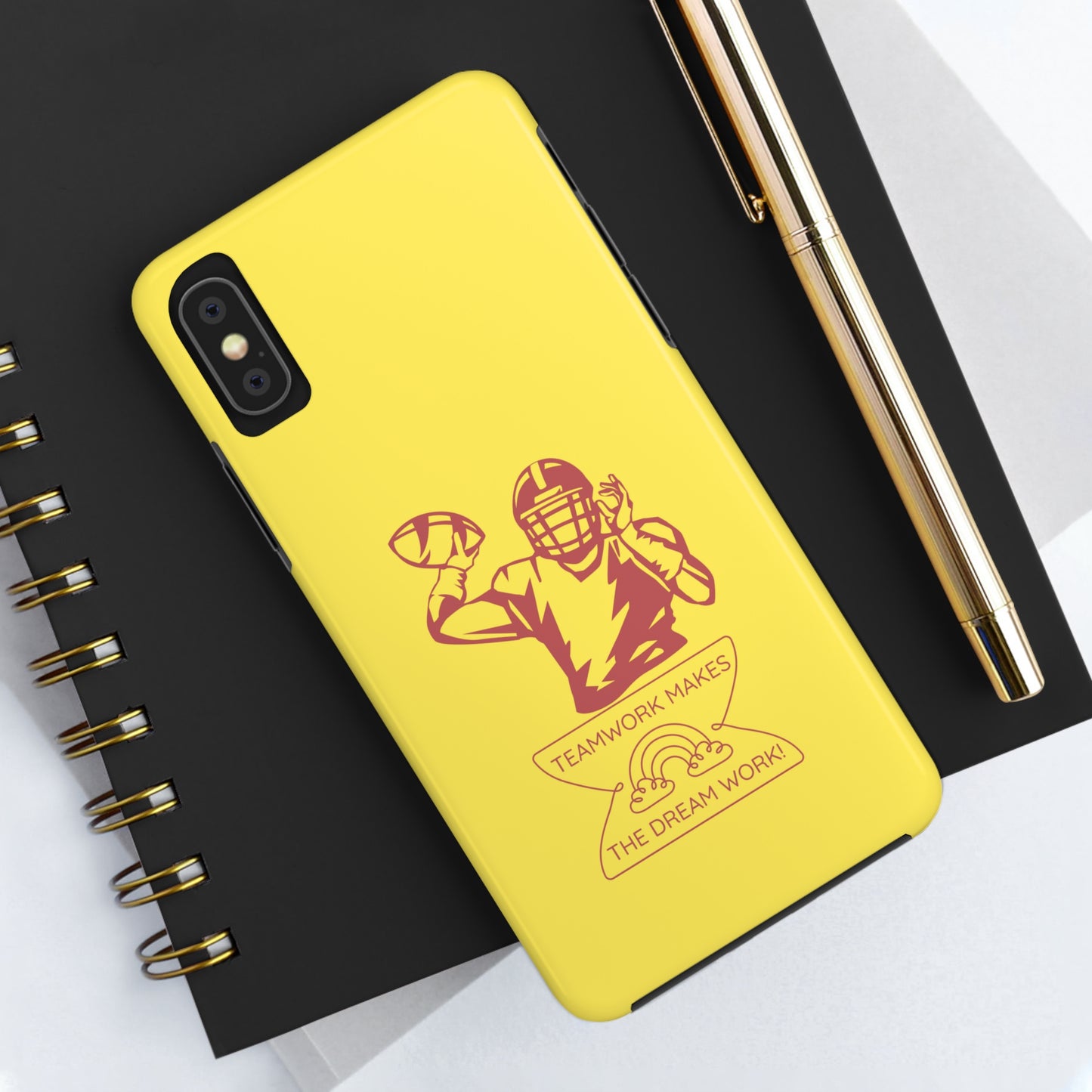 Teamwork Dream Work | Mostly iPhone Cases | MIC