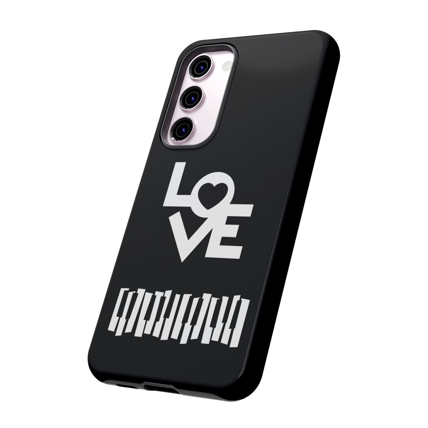 Black Piano Love | Mostly Android Cases | MAC