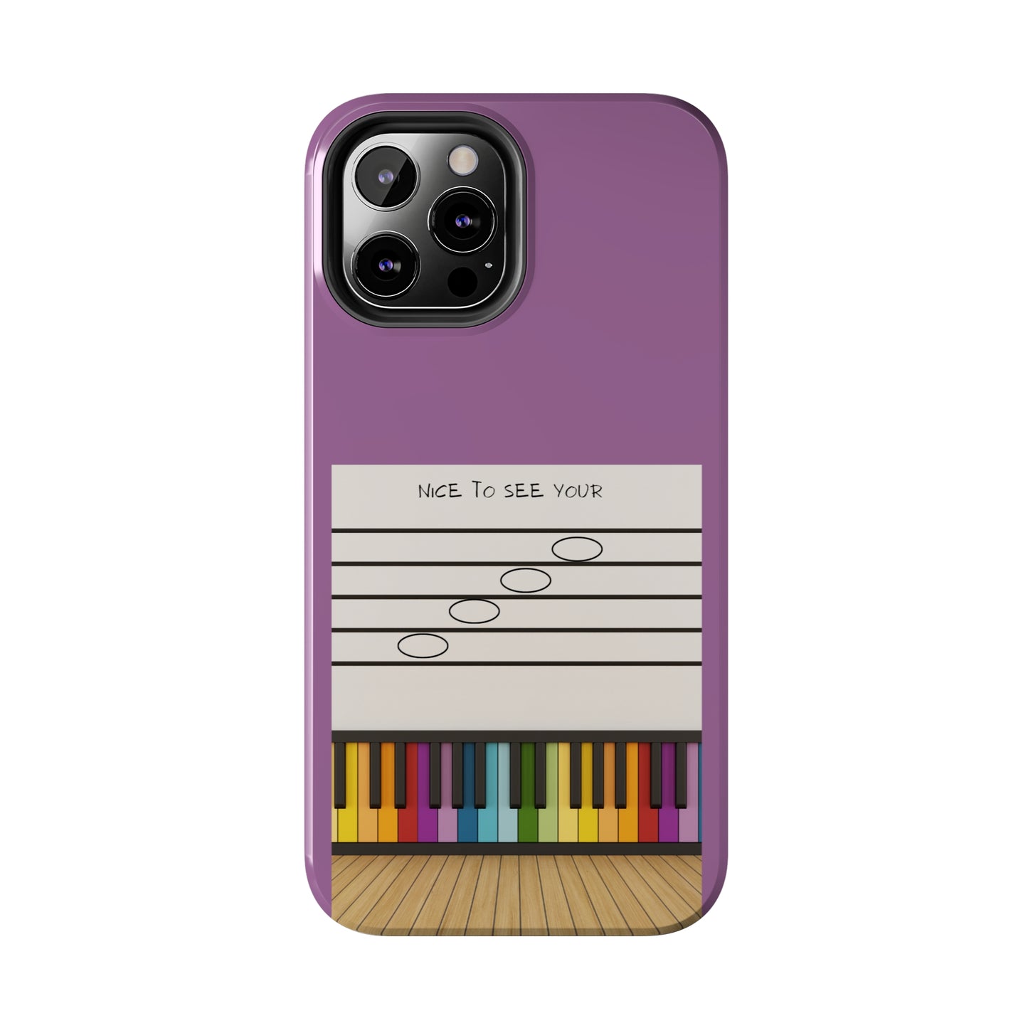 Purple Nice To See Your Face | Mostly iPhone Cases | MIC