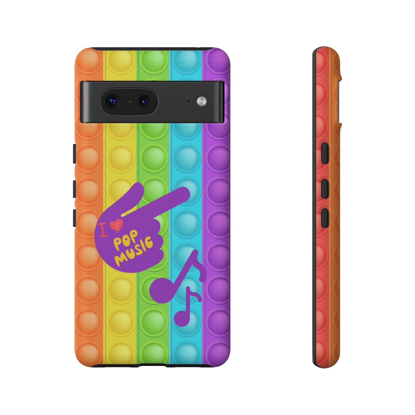 I Love Pop Music | Mostly Android Cases | MAC (not an actual pop it game)