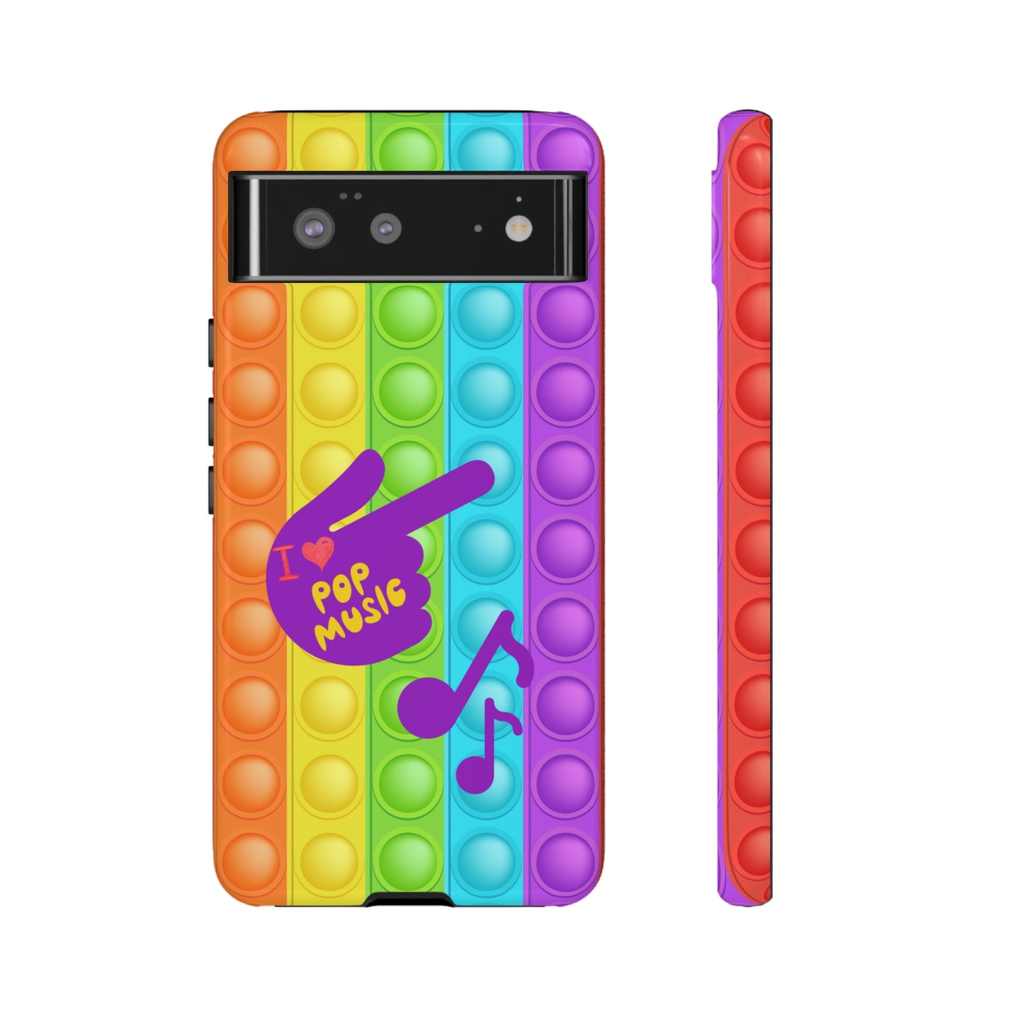 I Love Pop Music | Mostly Android Cases | MAC (not an actual pop it game)