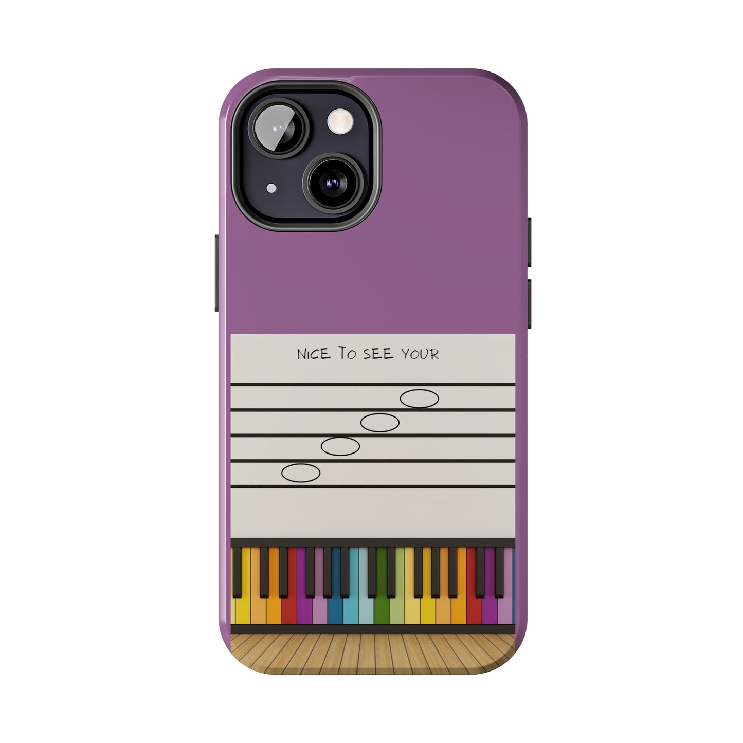 Purple Nice To See Your Face | Mostly iPhone Cases | MIC