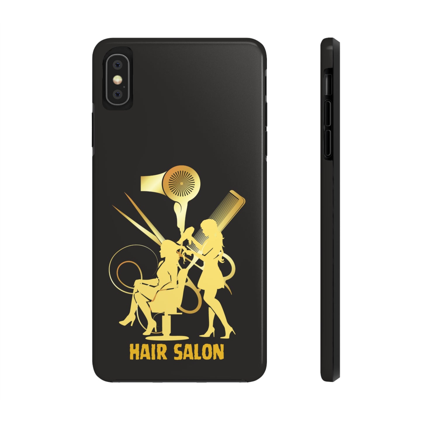 Black and Gold Hair Salon | Mostly iPhone Cases | MIC