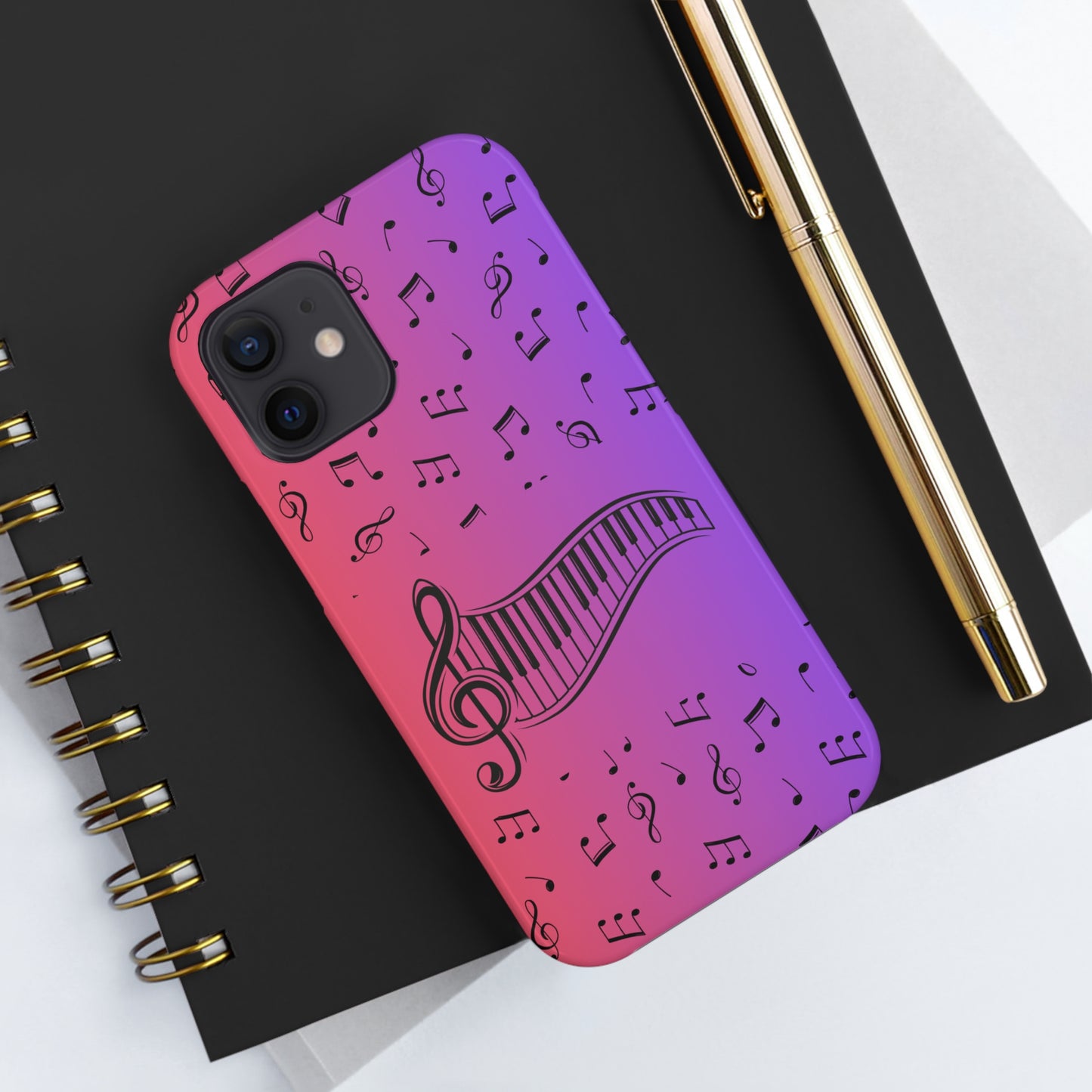 Piano Keyboard on Music Notes & Clefs | Mostly iPhone Cases | MIC