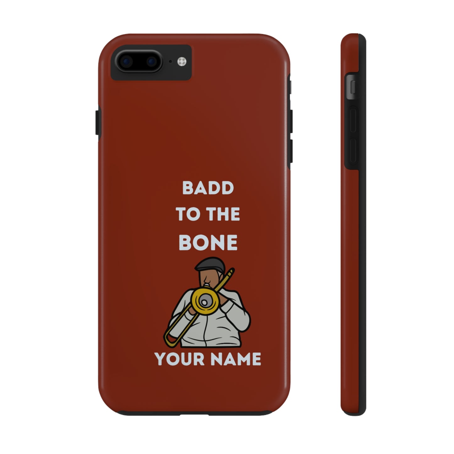 Badd to the Bone Trombone Man Phone Case | Mostly iPhone Cases | MIC