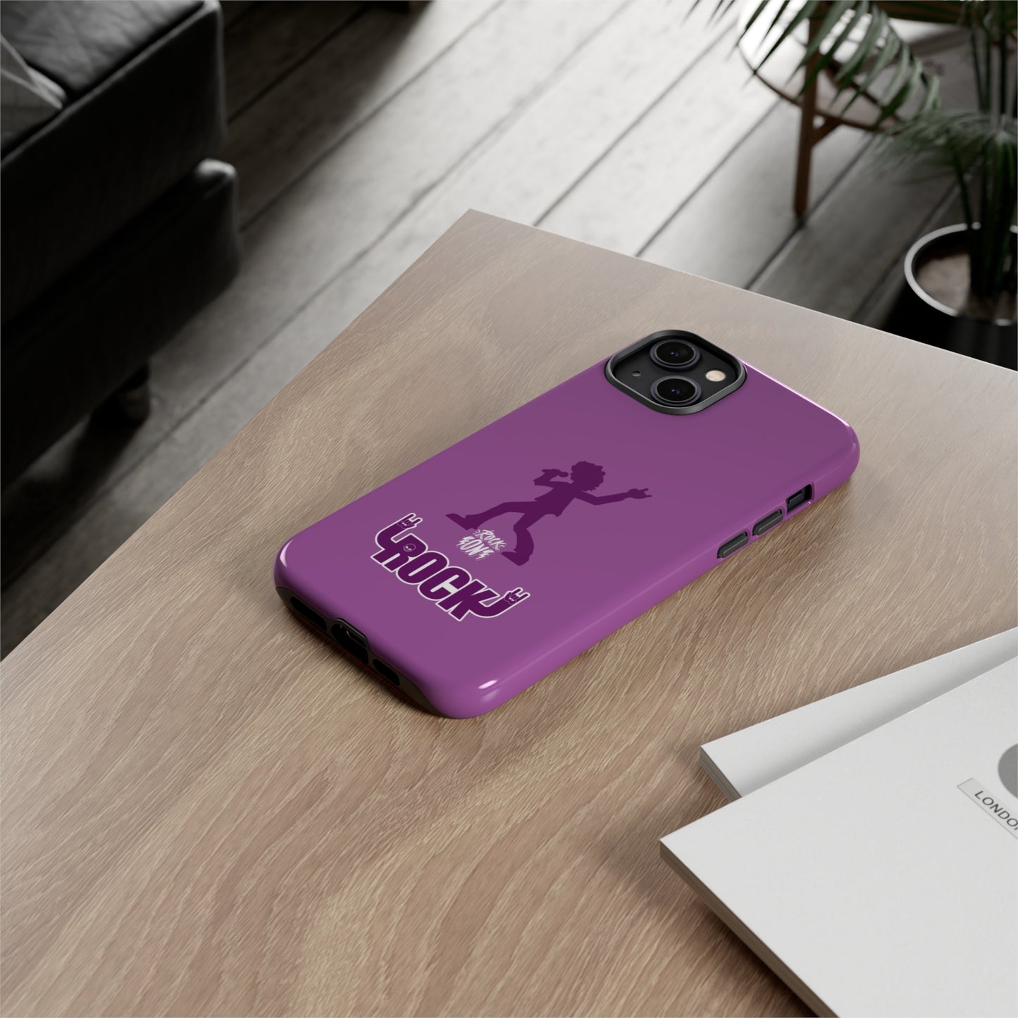 Rock On Purple Rockstar | Mostly Android Cases | MAC