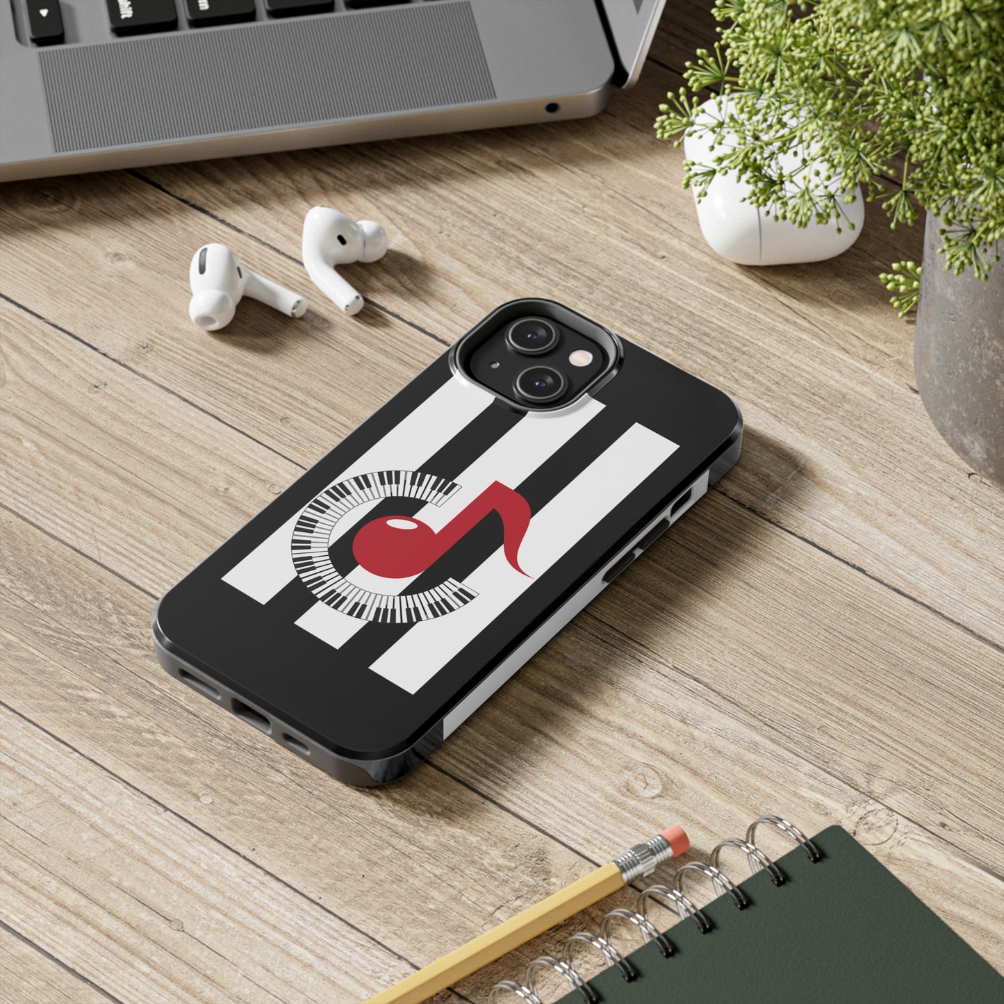 Piano 8th Note Design | Mostly iPhone Cases | MIC