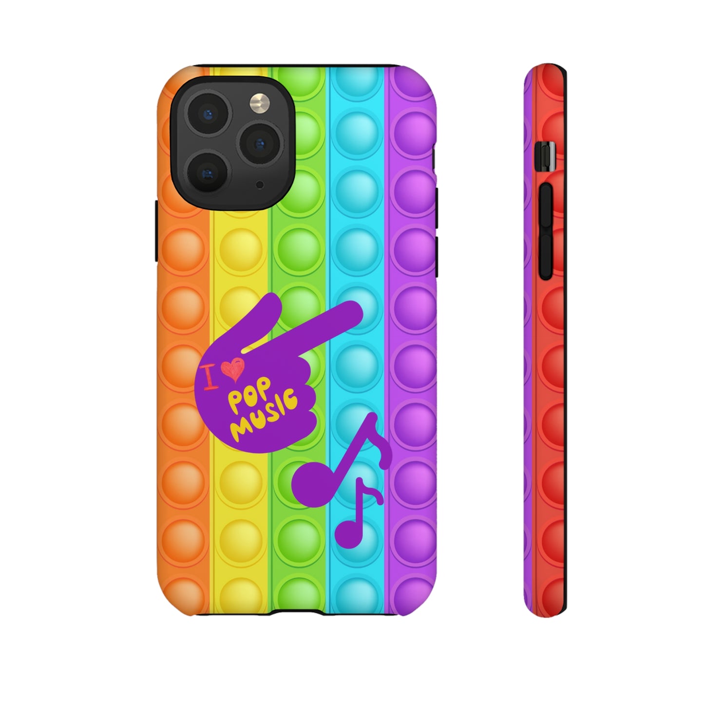 I Love Pop Music | Mostly Android Cases | MAC (not an actual pop it game)