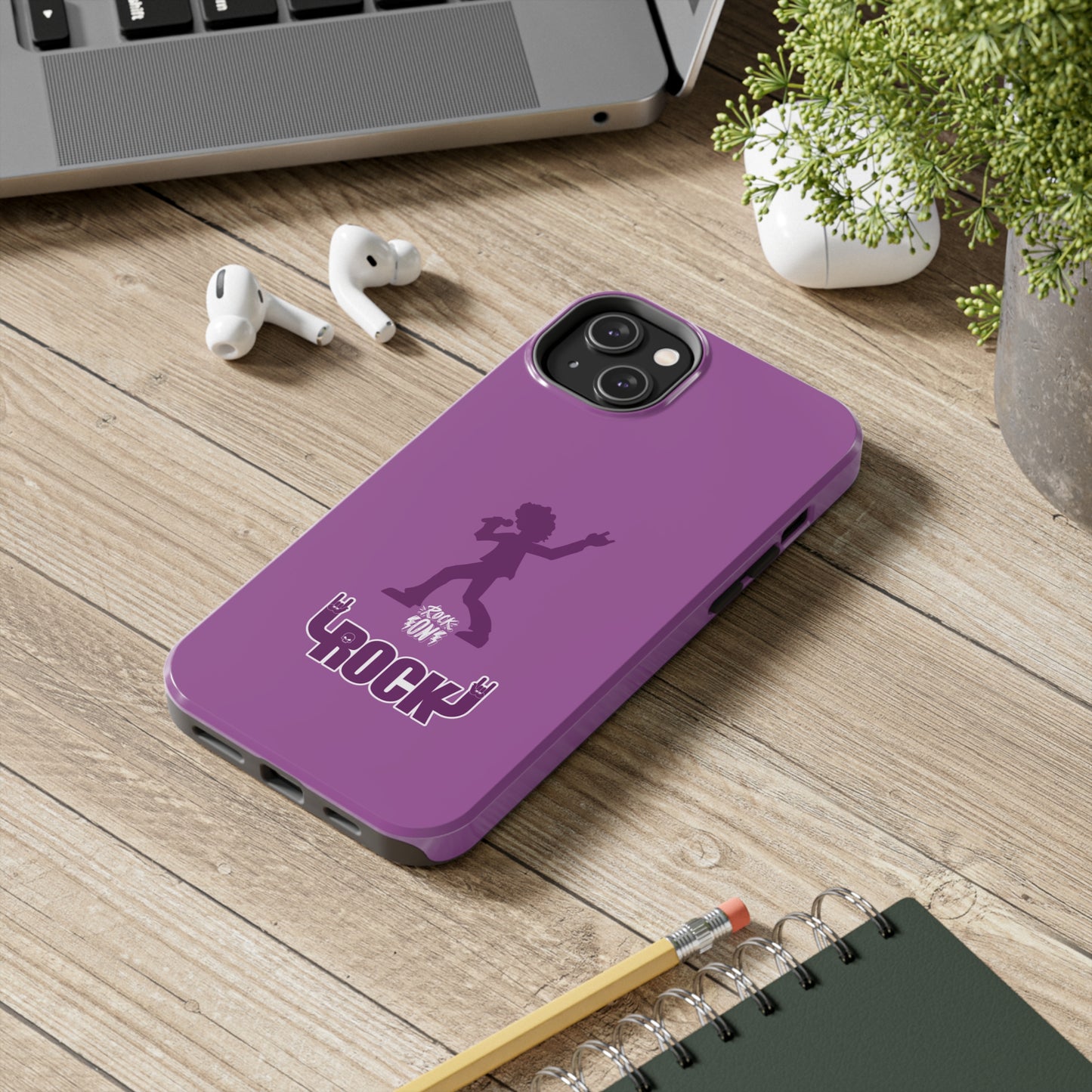 Rock On Purple Rockstar | Mostly iPhone Cases | MIC