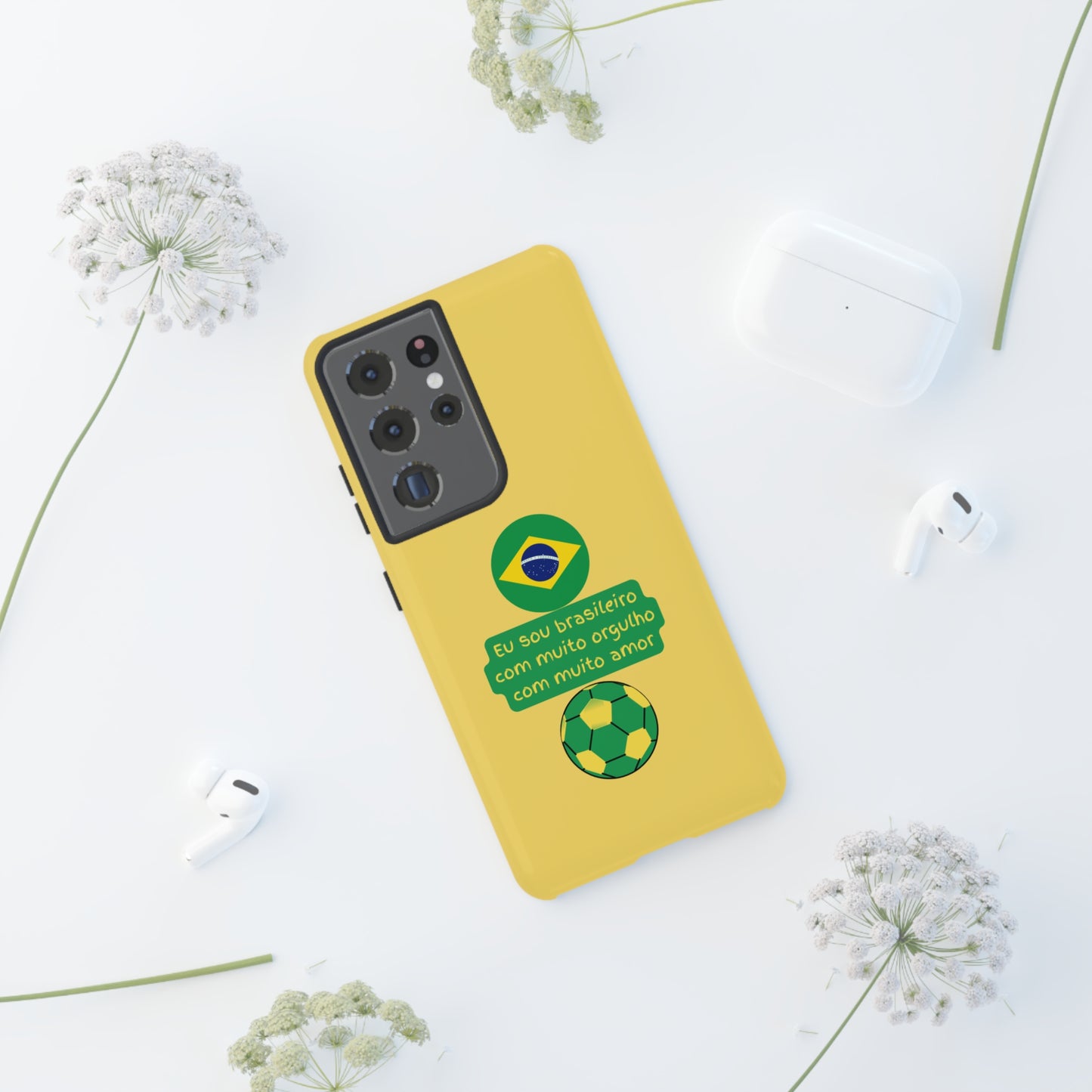 Brazilian Soccer Eu Sou Brasileiro | Mostly Android Cases | MAC